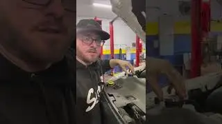 Combustion leak test on dodge ram #dodge #ram #mechanic #fyp #automobile #truck 