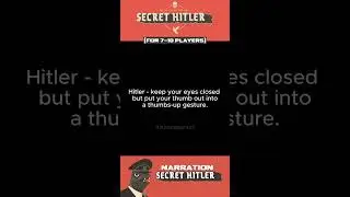 Secret Hitler Narration Intro - Official Script for Night Phase (7 - 10 player) #secrethitler game