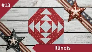 Stella Maris Quilts - Illinois - 50 States Series