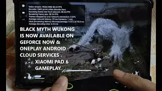 Black Myth Wukong доступен на GeForce Now и OnePlay Cloud Gaming Services | Xiaomi Pad 6 Android