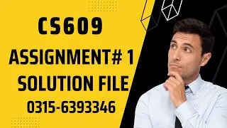 CS609 Assignment 1 Solution Fall 2022, CS609 Assignment 1 solution 2022, CS609 assig 1 fall 2022