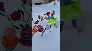 Игрушка из ваты #ватнаяигрушка #handmade #present #art #toys #игрушки #nice #cotton #baby #подарки