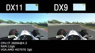 Rfactor2 Dx9 vs Dx11 frame rate