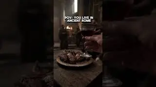 POV : YOU LIVE IN ANCIENT ROME #romania #ai #history #pov #ytshorts