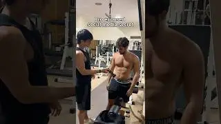Bro exposed the secret 👀 #gymtok #gymbro #gymbros #gymrat #gym