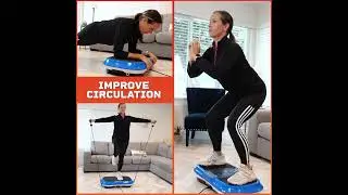 Home Vibration Plate Workout 🟠 Waver by Lifepro Fitness