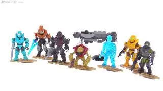 Mega Construx Halo UNSC Battle for the Ark figure series review 20181007