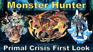 Dragalia Lost - Monster Hunter: Primal Crisis First Look
