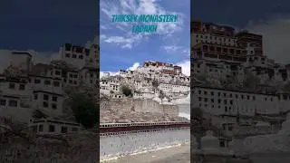 Thiksey Monastery,Leh Ladakh! #india #shorts #ytstudio #ytstudioes #ytshorts #viral #trending #love