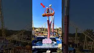 Scary AI amusement ride video