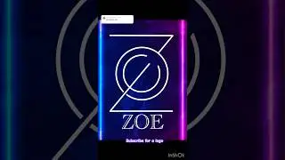 Name logo graphic design #zoe  #shortsfeed #shortsviral #trending #trendingshorts #namelogo #logos