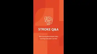 Returning home from a stroke