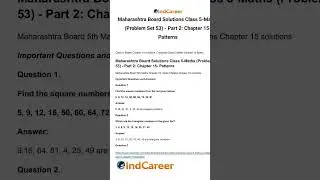 Problem set 53 5th # 5th #mathematics