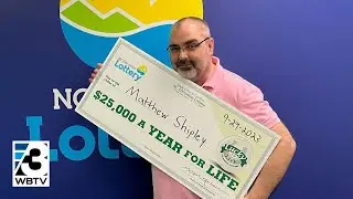 Catawba County Man Wins $25,000 A Year For Life Prize In NC Lottery