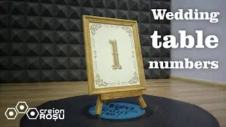 Here's how to build your own table numbers