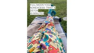 April 2025 Full Moon Yoga Detox Twisting Non-excess Brahmacharya