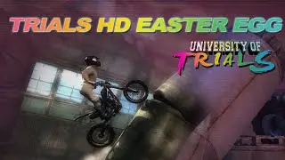 Trials HD Easter Egg found within Trials of the Blood Dragon