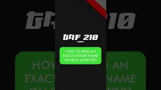 Find exact avatar name on IMVU Desktop Beta / App