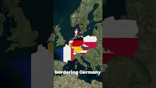 Which countries are neighbours of Germany ? 🤔 #geography