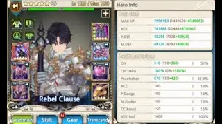 [King's Raid] A2 16 R Clause Destroying hell Lakreil GR