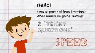 Expert Kai&rsquo;s &ldquo;2 Tricky Questions&rdquo; (Speed) by SmartBox!