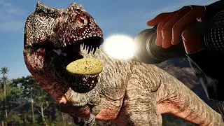 Solit&aacute;ria Vida de Humano! Sussurros da Preda&ccedil;&atilde;o Jur&aacute;ssica, T.REX &agrave; vista | The Isle Evrima 🦖🦕