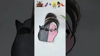 Mr. Big vs Fru Fru from Zootopia 2 with emojimix! #emojimixing#satisfying#emojimix#art#zootopia2