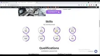 Web developer portfolio website using WordPress By  Kuldeep Kaware