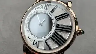 Cartier Rotonde De Cartier Mysterious Hours (W1556223) Cartier Watch Review