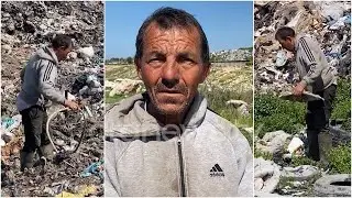 T&euml; jetosh me mbetje, Faraudin Shakaj nga Vlora mbledh e punon &ccedil;do dit&euml; n&euml; fush&euml;n e mbetjeve