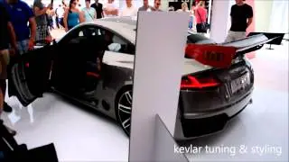 Audi TT Clubsport Turbo revving