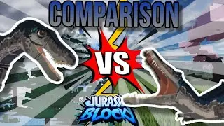BARYONYX: OLD vs. NEW - Comparison | Jurassic Blocky