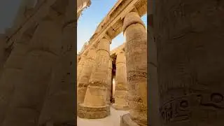 Karnak Temple Walking Through the 3,300-Year-Old Hypostyle Hall #history#egypt #ancientegypt #egipt