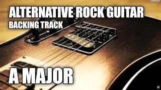'Coldplay Style' Alternative Rock Guitar Backing Track In F# Minor / A Major