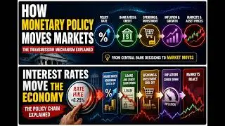 The Transmission Mechanism Of Monetary Policy Explained | Monetary Policy | Macroeconomics