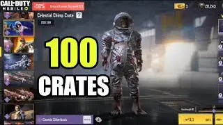 *NEW* Codm Celestial Chimp 100 Crates Opening Season 4 Veiled Uprising