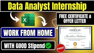 Data Analyst Internship | Work from Home | Good stipend