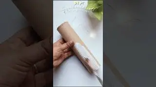 cardboard roll se flower pot banana💗  # shorts #ytshorts # craftermahak.n9r