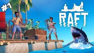 Ocean Survival Begins | Raft Co-op LIVE w/ @AryanGamingTheOg @HASHIRA-VIIBES @suratt02