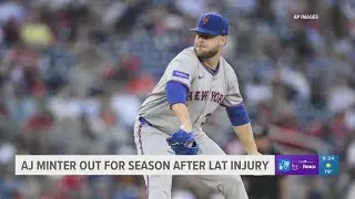 Mets AJ Minter to undergo season ending surgery