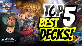 🔥 TOP 5 BEST DECKS to Hit LEGEND This November! | Updated Hearthstone META Report