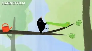 The little bird and the caterpillar | Animated short film by Lena von Döhren | Summer