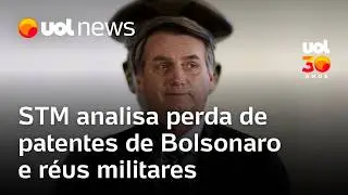STM analisará pedidos de perda de postos e patentes de Bolsonaro e réus militares da trama golpista