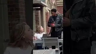 Cheating Prank On Random Couple #shorts