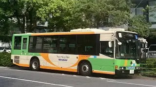 都営バス前面展望 車窓 東京駅丸の内南口→勝どき駅前・豊海水産埠頭/ 都04 東京駅丸の内南口1453発