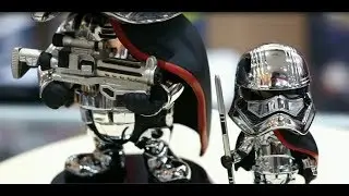 Review : Hot Toys Cosbaby Kylo Ren, Captain Phasma & Stormtrooper 1st Order
