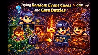 Trying Random Event Cases and Case Battles USE MY CODE:YUMBO