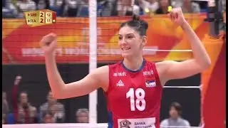 FIVB Finals 2018 Powerful Attack Highlights (Serbia vs Italy)