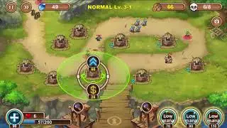 Castle TD level 3-1 (3 Stars) Bridge Normal