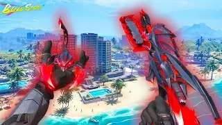 ❗ NEW SKIN UZI SCORPIUS🦂| Solo vs Squad | BloodStrike Movement Full Gameplay 